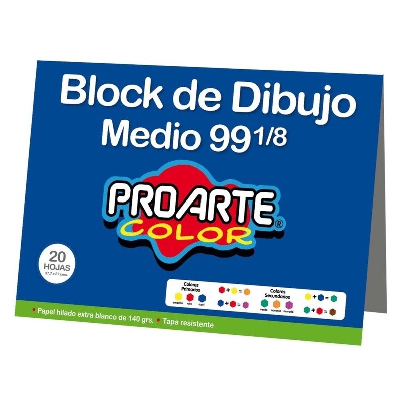 BLOCK DE DIBUJO MEDIO