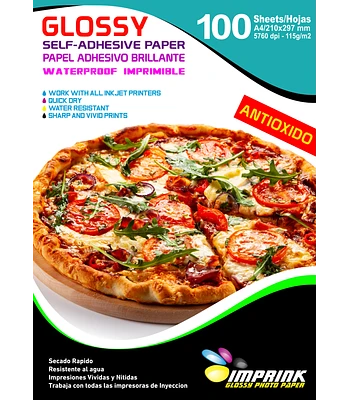 Papel Adhesivo Fotográfico Glossy