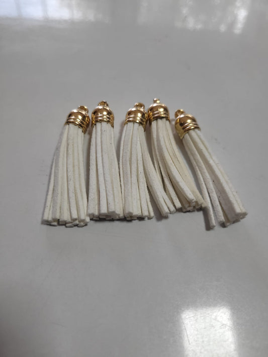 BORLAS DE GAMUZA CASCO DORADO