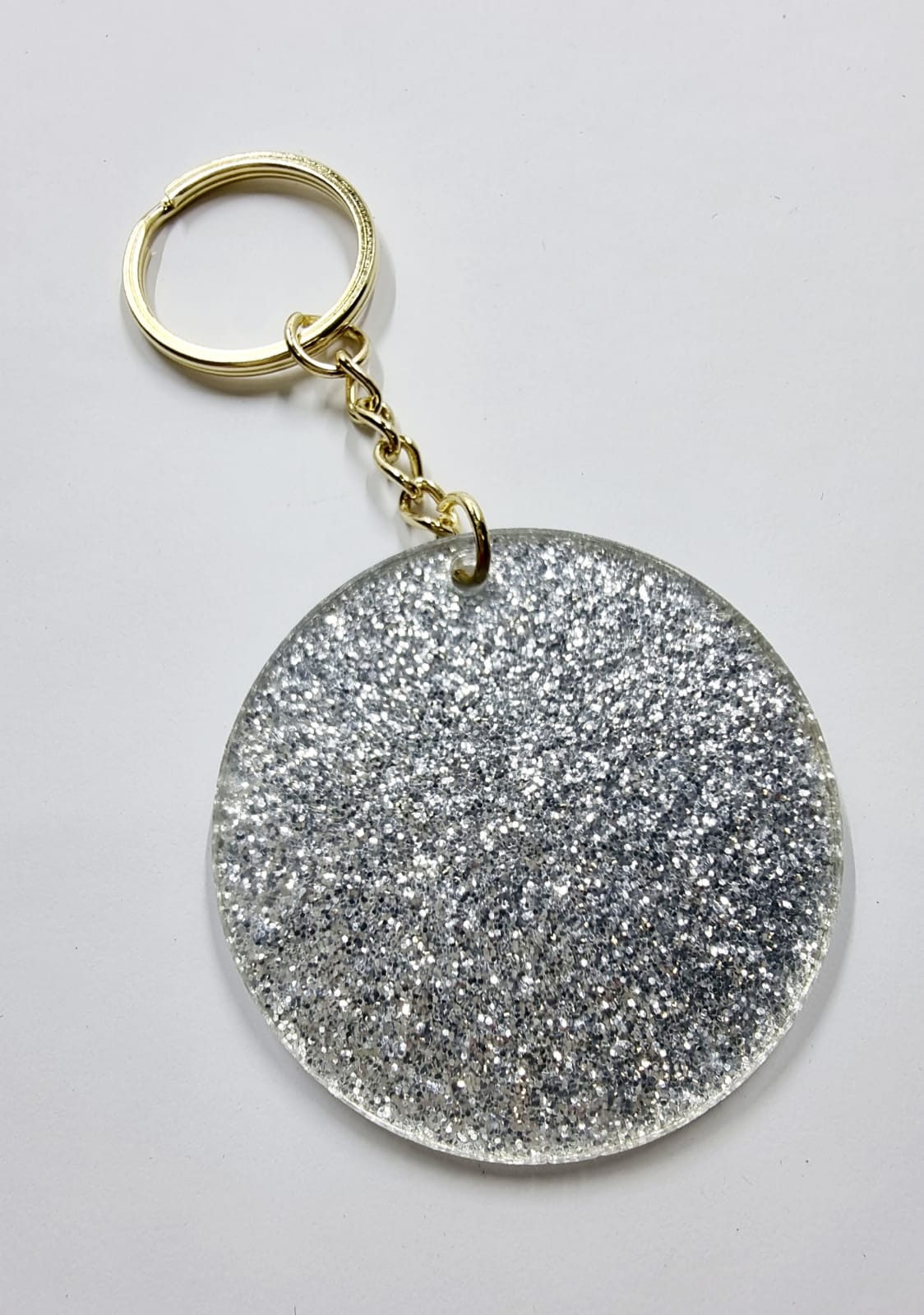 Llaveros acrílicos Glitter