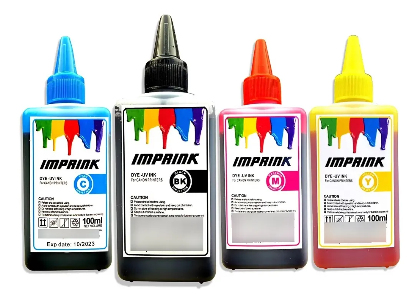Tintas Alternativas Canon 100ml 4 colores