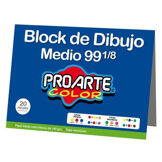 BLOCK DE DIBUJO MEDIO