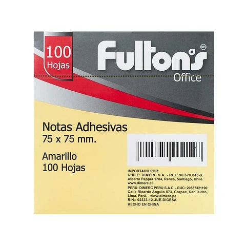 notas adhesivas