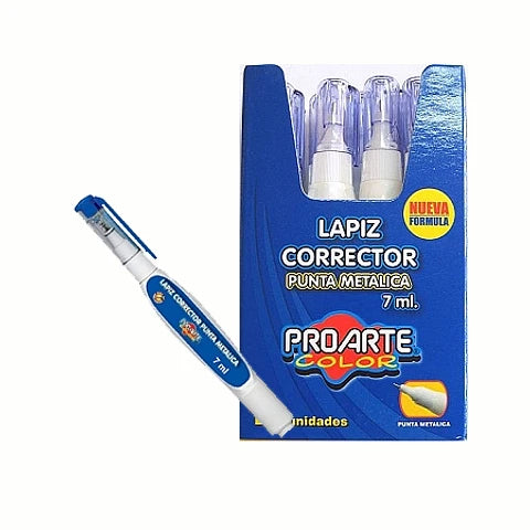 Corrector punta metálica
