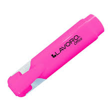 DESTACADOR ESCRITORIO ROSADO