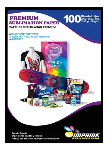 PAPEL DE SUBLIMACION