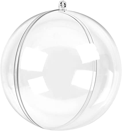 Esferas Acrílicas Transparentes 8cm