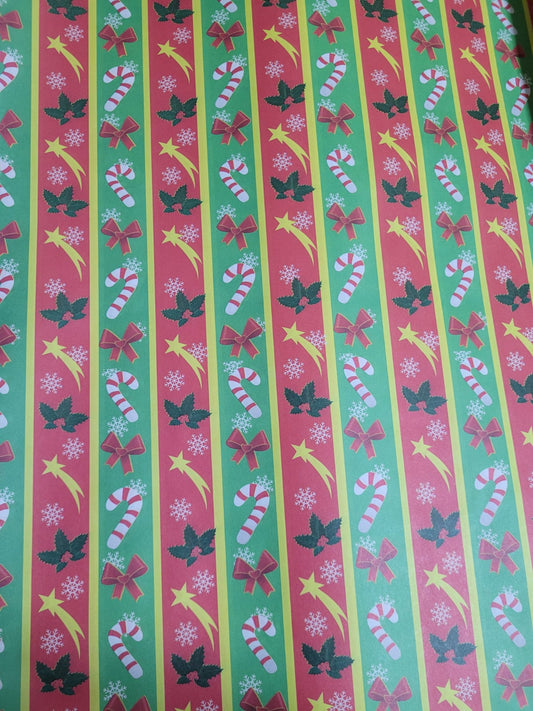 Papel de regalo navideño
