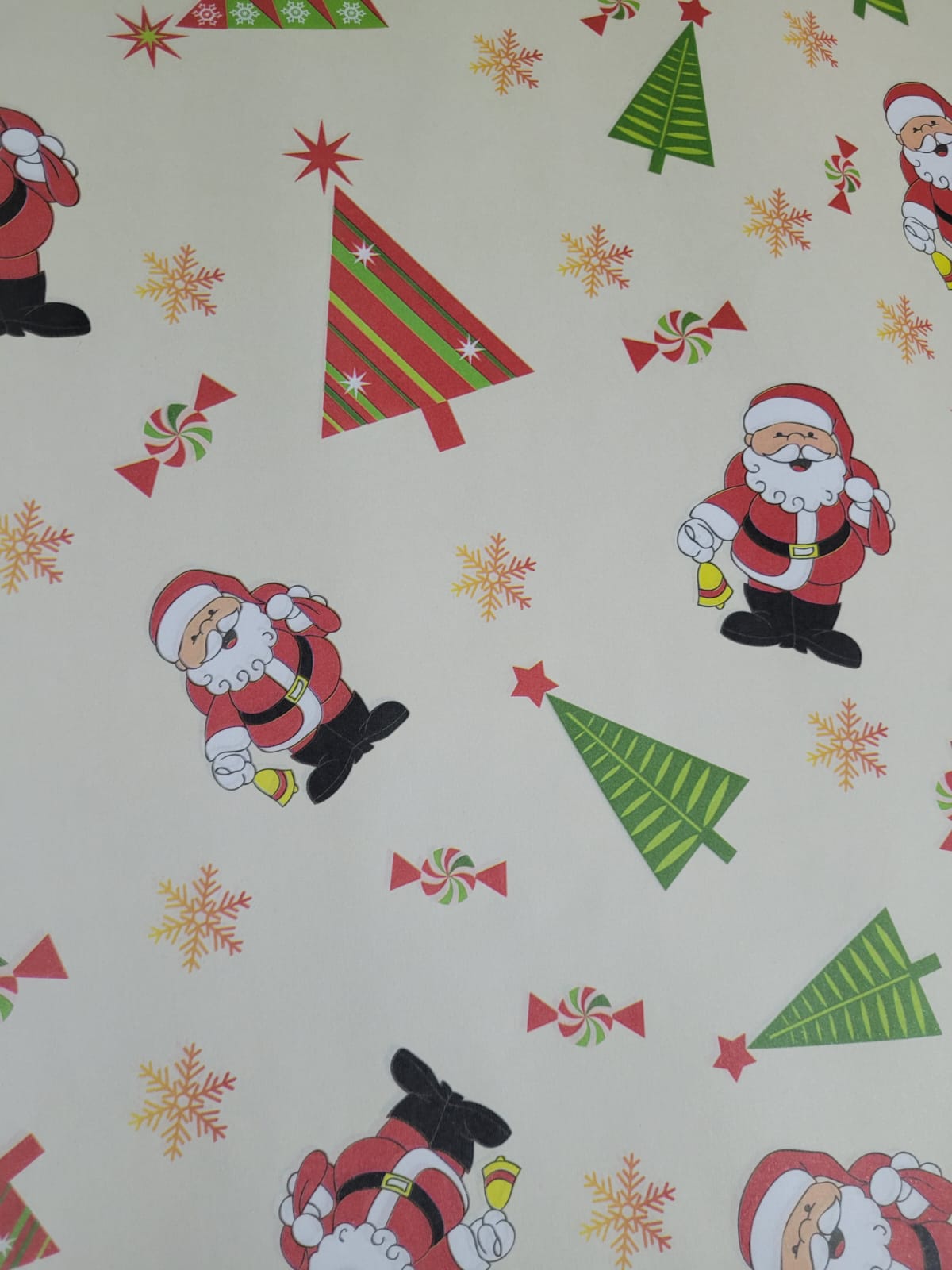 Papel de regalo navideño