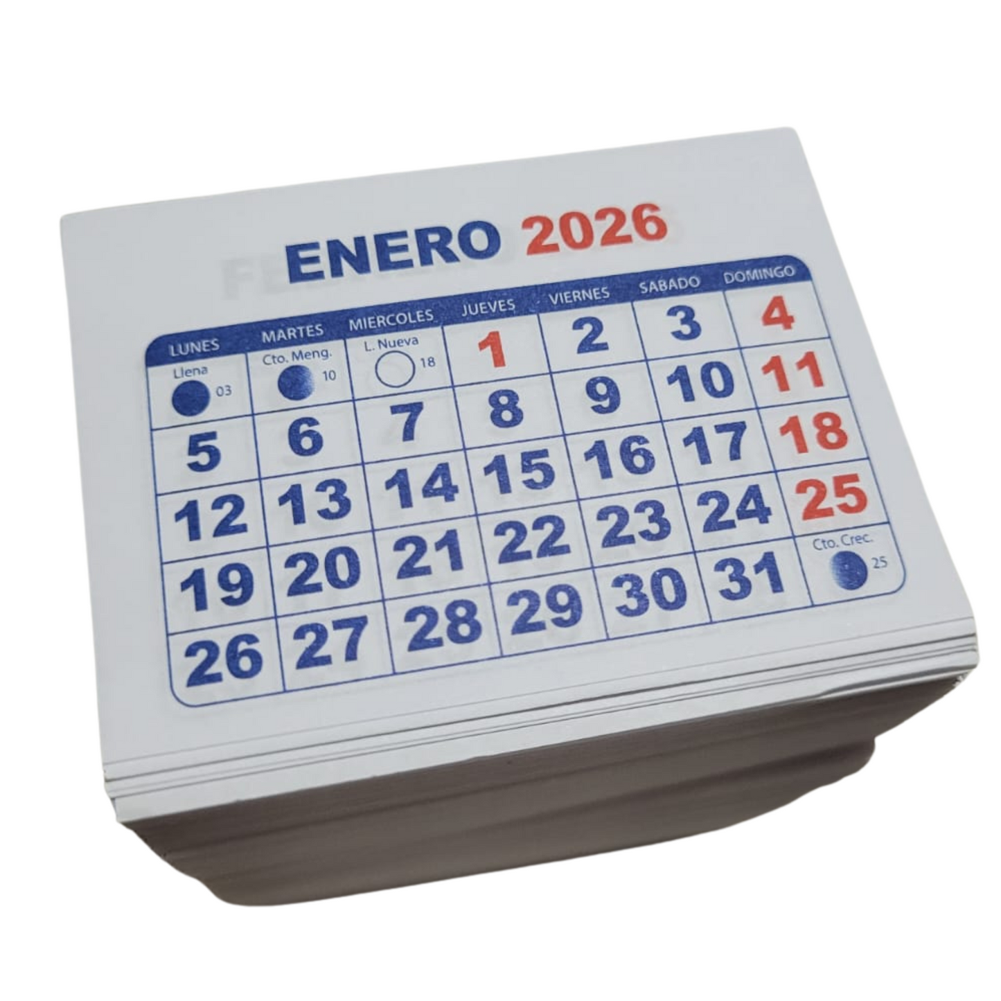 Mini calendarios 2026