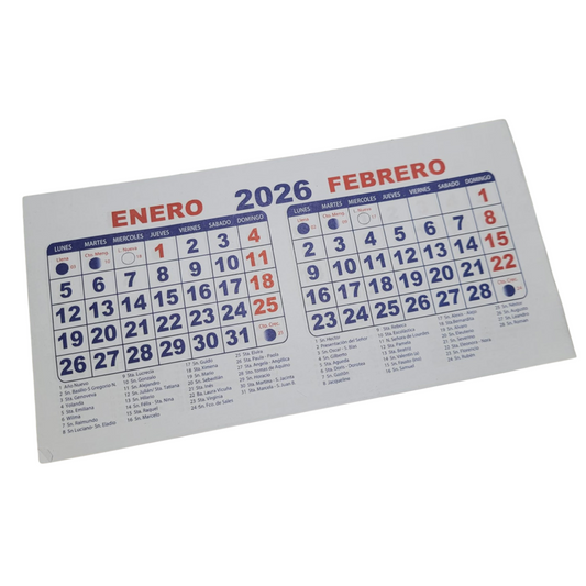 Calendario Bimensual A4
